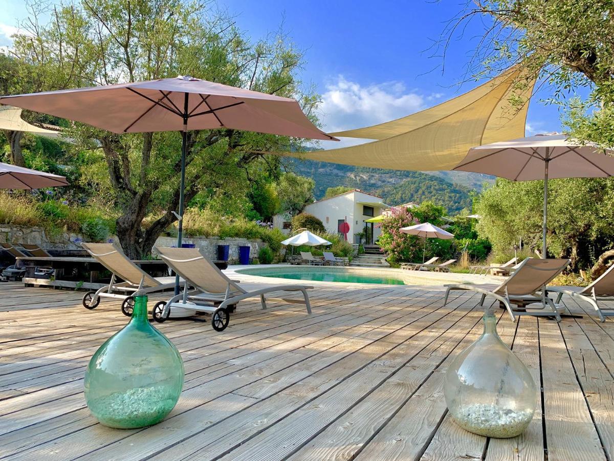 Maison D'Hotes Bleu Azur Tourrettes-sur-Loup Eksteriør bilde